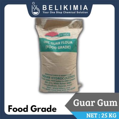  Guar Gum: A Powerhouse Hydrocolloid for Food and Beyond!